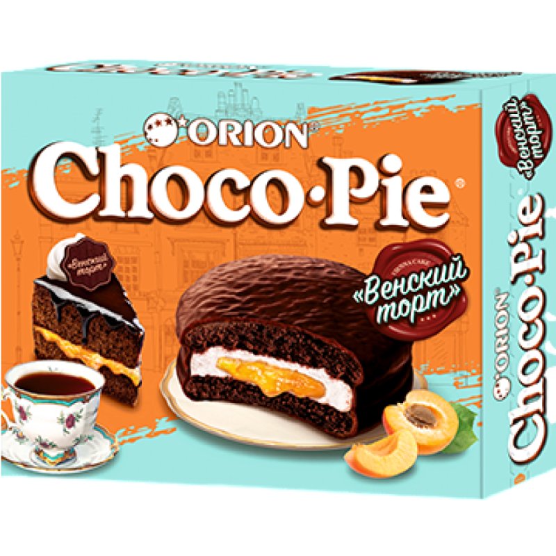 Печенье «Choco Pie Vienna Cake», 360 гр, в глазури