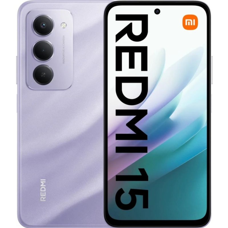 Смартфон REDMI 15 (25062RN2DY), 8GB, 256GB, фиолетовый