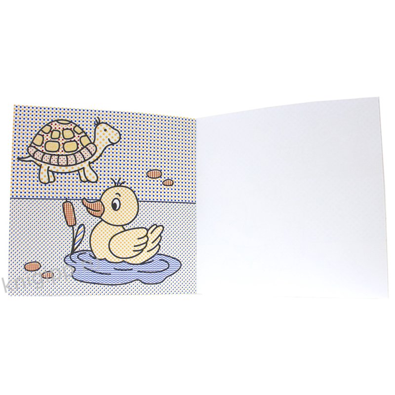 Раскраска водная 