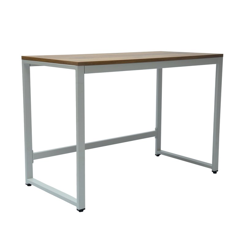 Стол письменный ALLERD RION, белый муар, дуб нокс