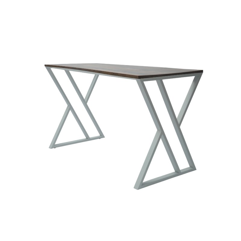 Стол письменный ALLERD GEON, белый муар, Австралийское дерево