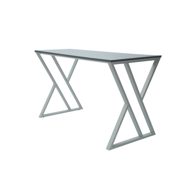 Стол письменный ALLERD GEON, белый муар, Металл Бруклин