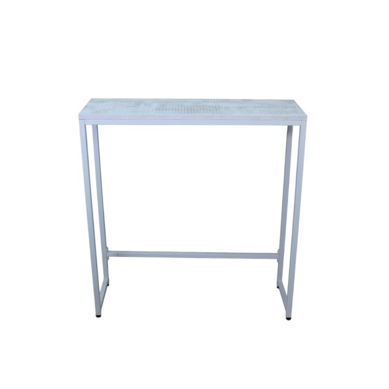 Стол консольный RION ALLERD, белый муар, Энигма