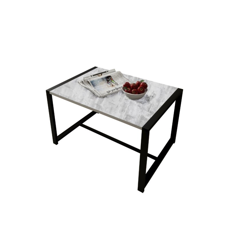 Стол журнальный ALLERD RION, черный муар, Энигма