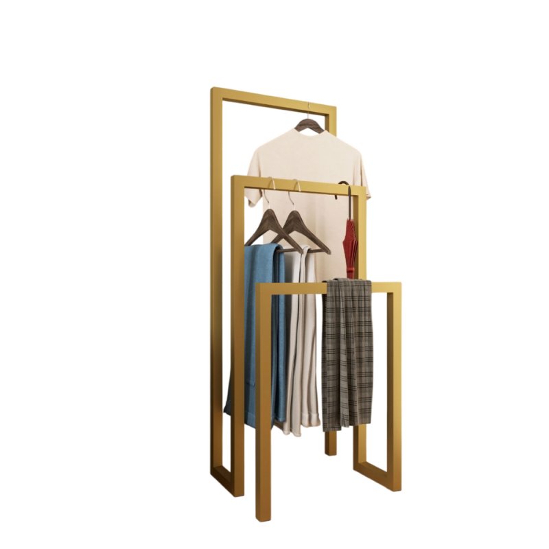 Вешалка напольная ALLERD 120 GEON, золотой