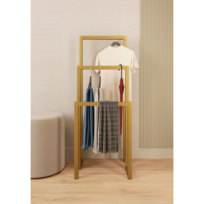 Вешалка напольная ALLERD 120 GEON, золотой