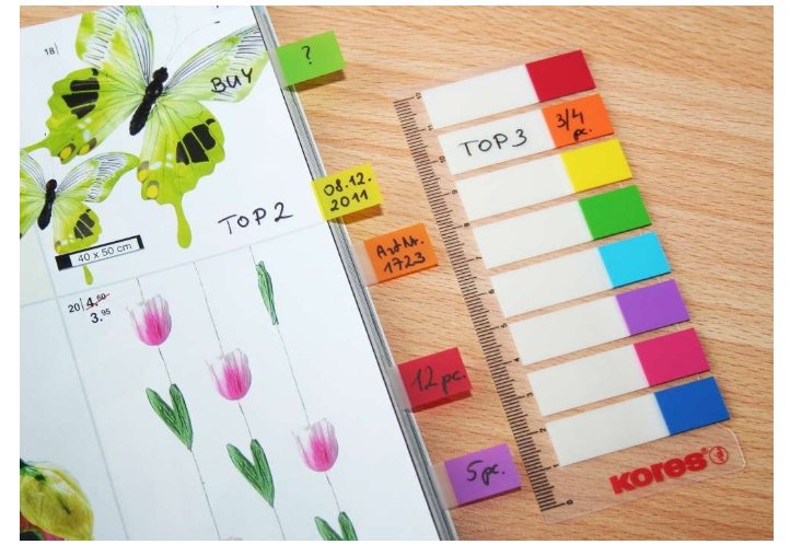 Закладки клейкие 