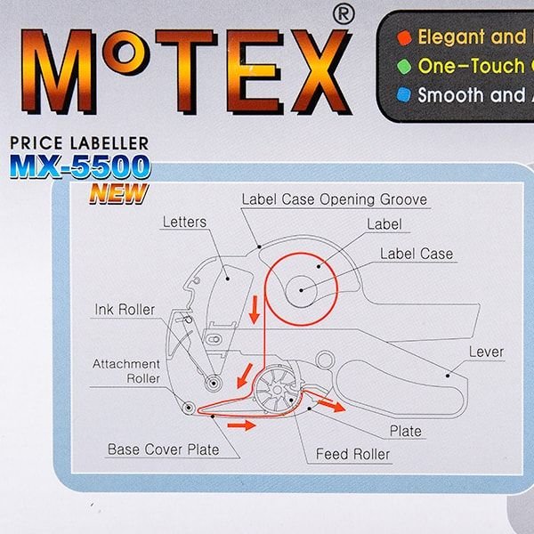 Этикет-пистолет однострочный 