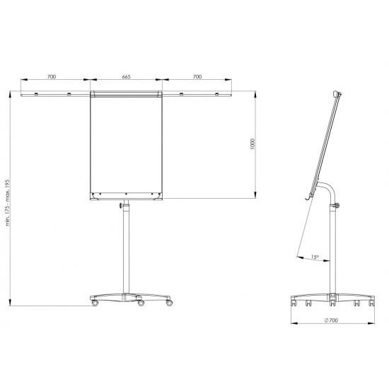 Флипчарт 2x3 