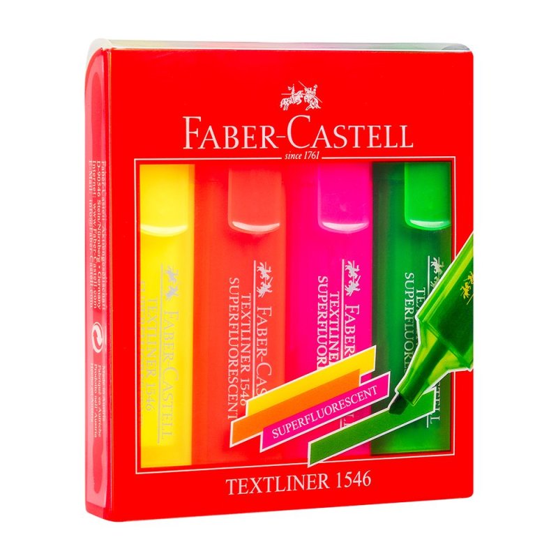 Набор текстовых флуоресцентных маркеров 