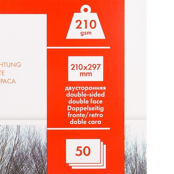 Двусторонняя глянцевая/матовая фотобумага для струйной печати 