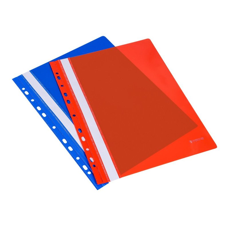 Папка-скоросшиватель с перфорацией 