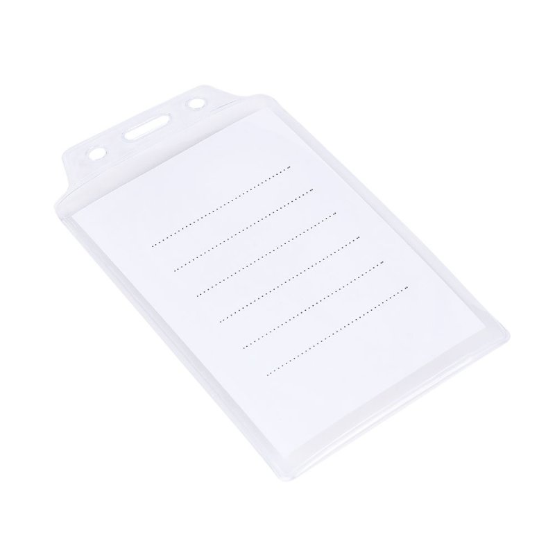 Бейдж-карман, 92x59 мм, прозрачный