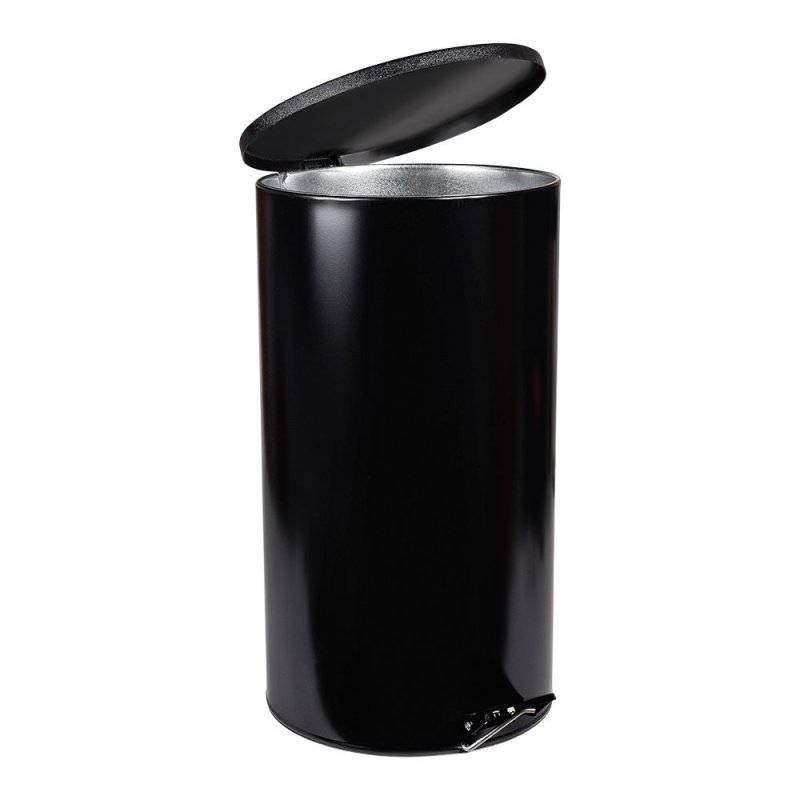 Урна с педалью, 40 л, черный