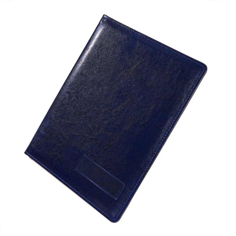 Папка на подпись, с карманом, синий