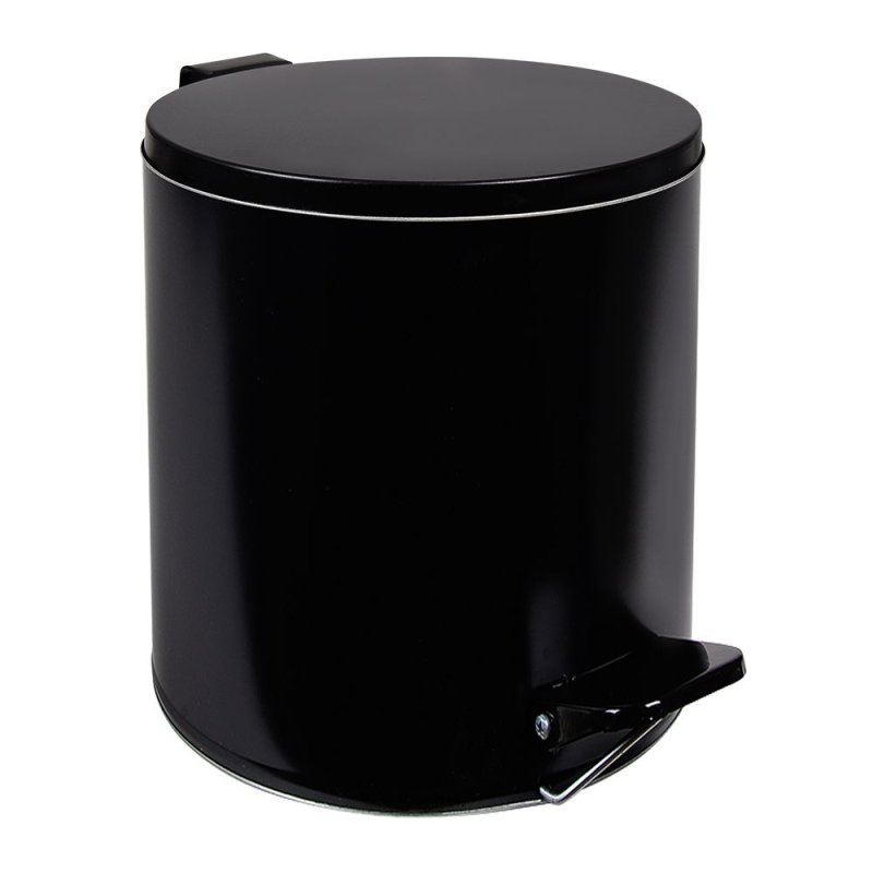 Урна с педалью, 7 л, черный