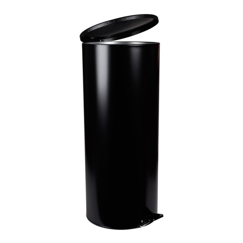 Урна с педалью, 50 л, черный
