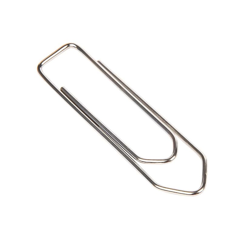 Скрепки Maped, 45 мм, 100 шт, серебристый