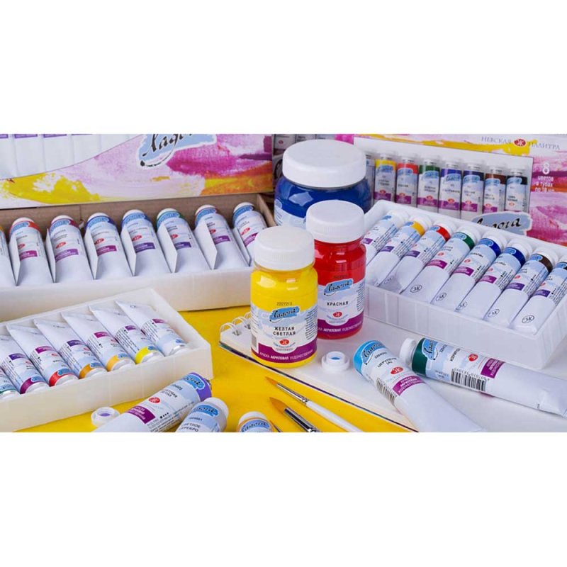 Краски акриловые 