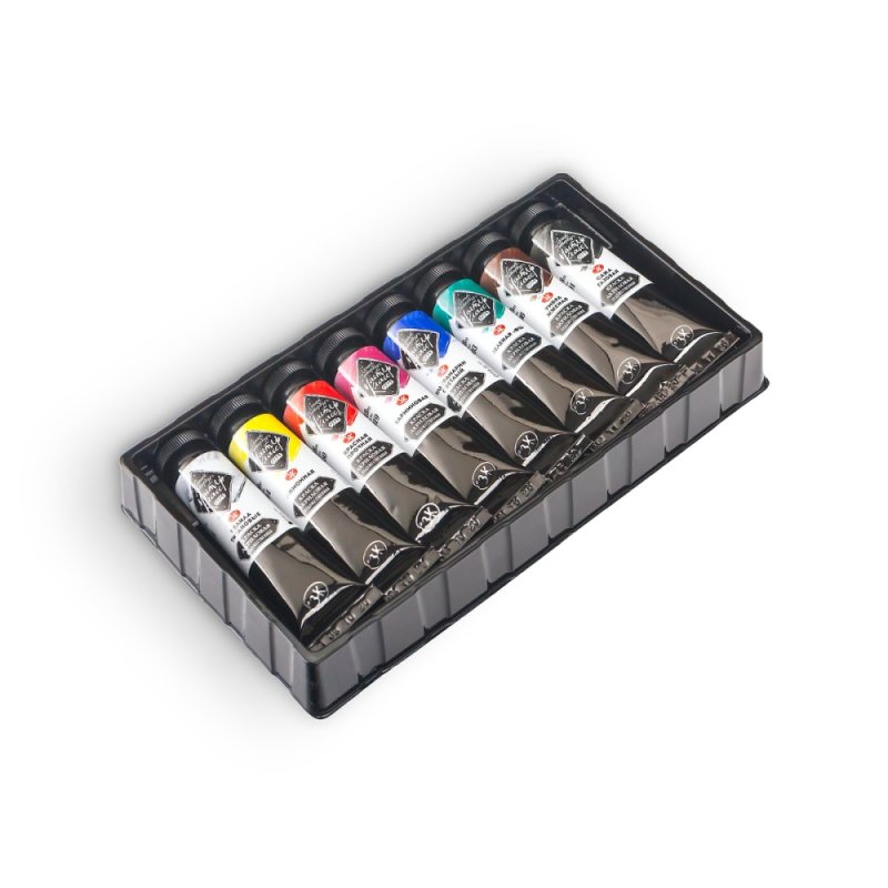 Краски акриловые Мастер Класс, 8 цвет, 18 мл.