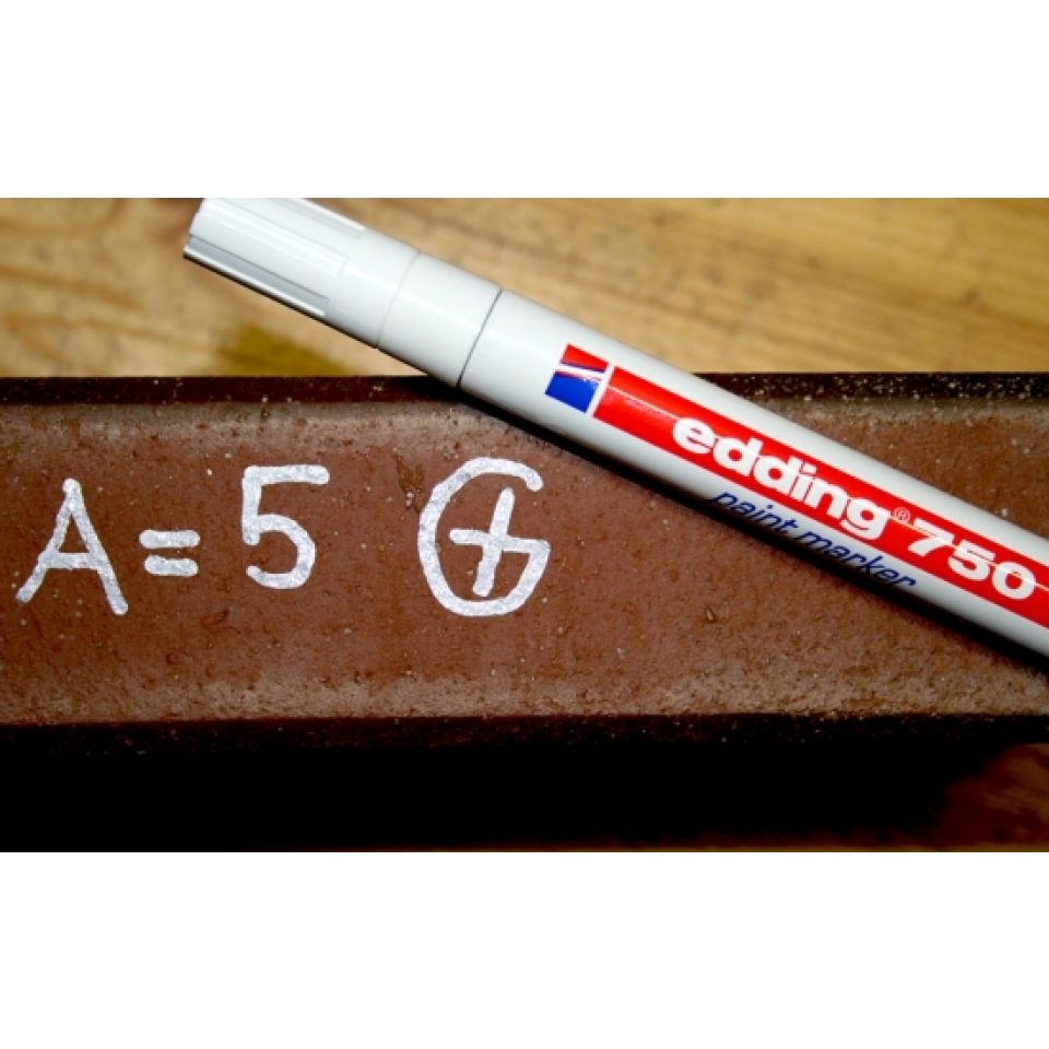 Маркер перманентный на нитрокраске Edding 