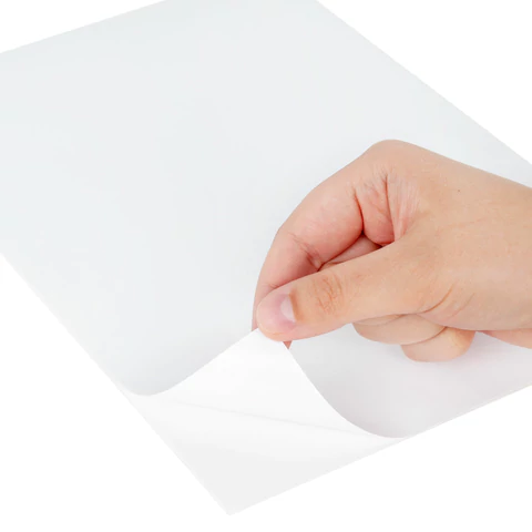 Этикетка самоклеящаяся 210х297 мм, 1 этикетка, белая, 80 г/м2, STAFF BASIC