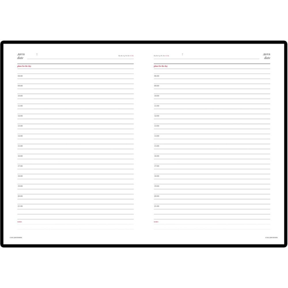 Ежедневник недатированный 