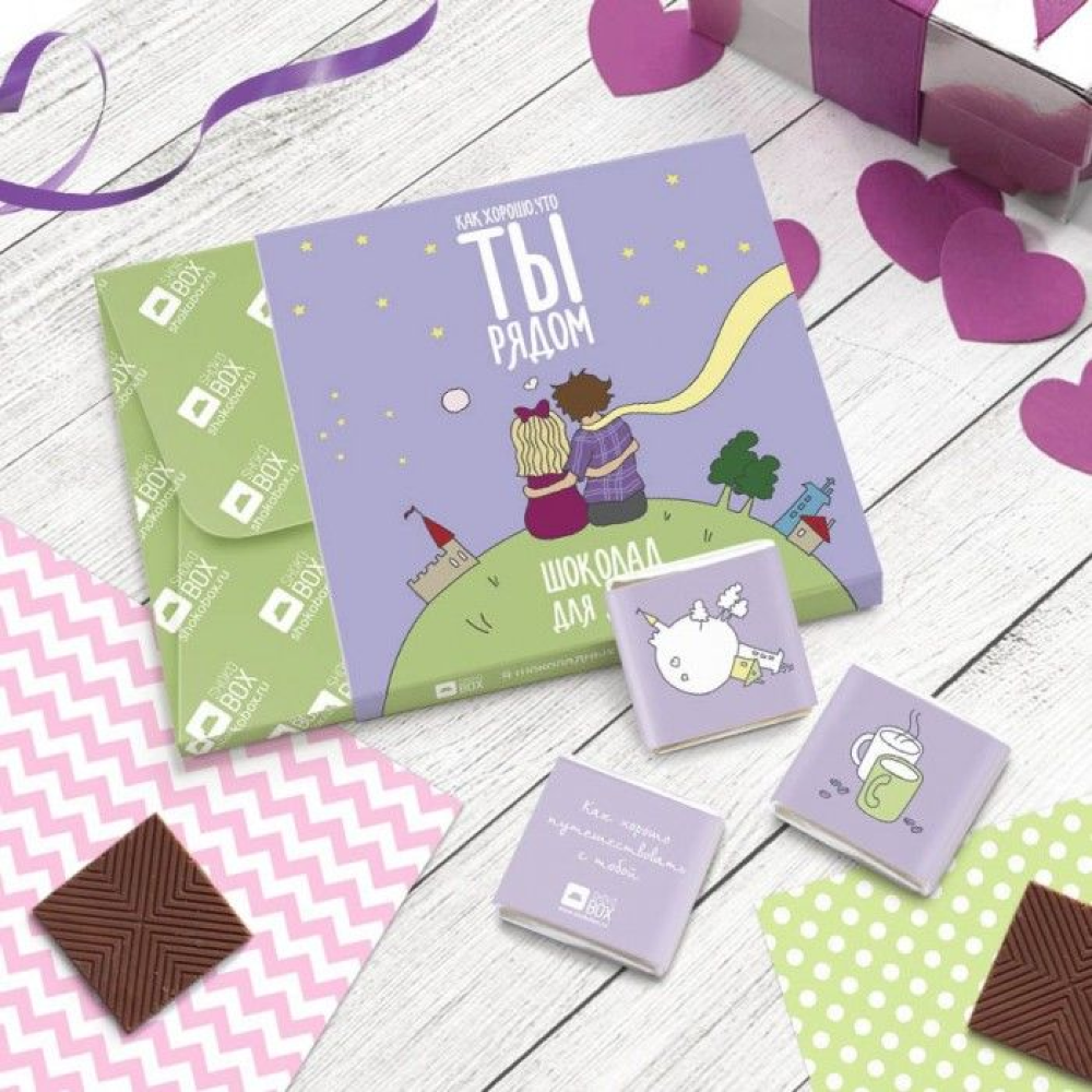 Шоколад молочный 