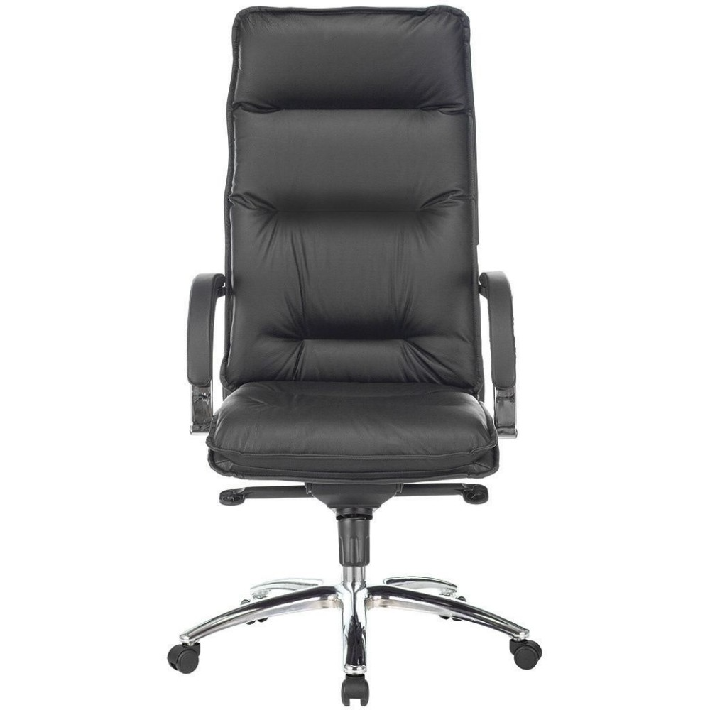 Кресло для руководителя Бюрократ T-9927SL, кожа, черный