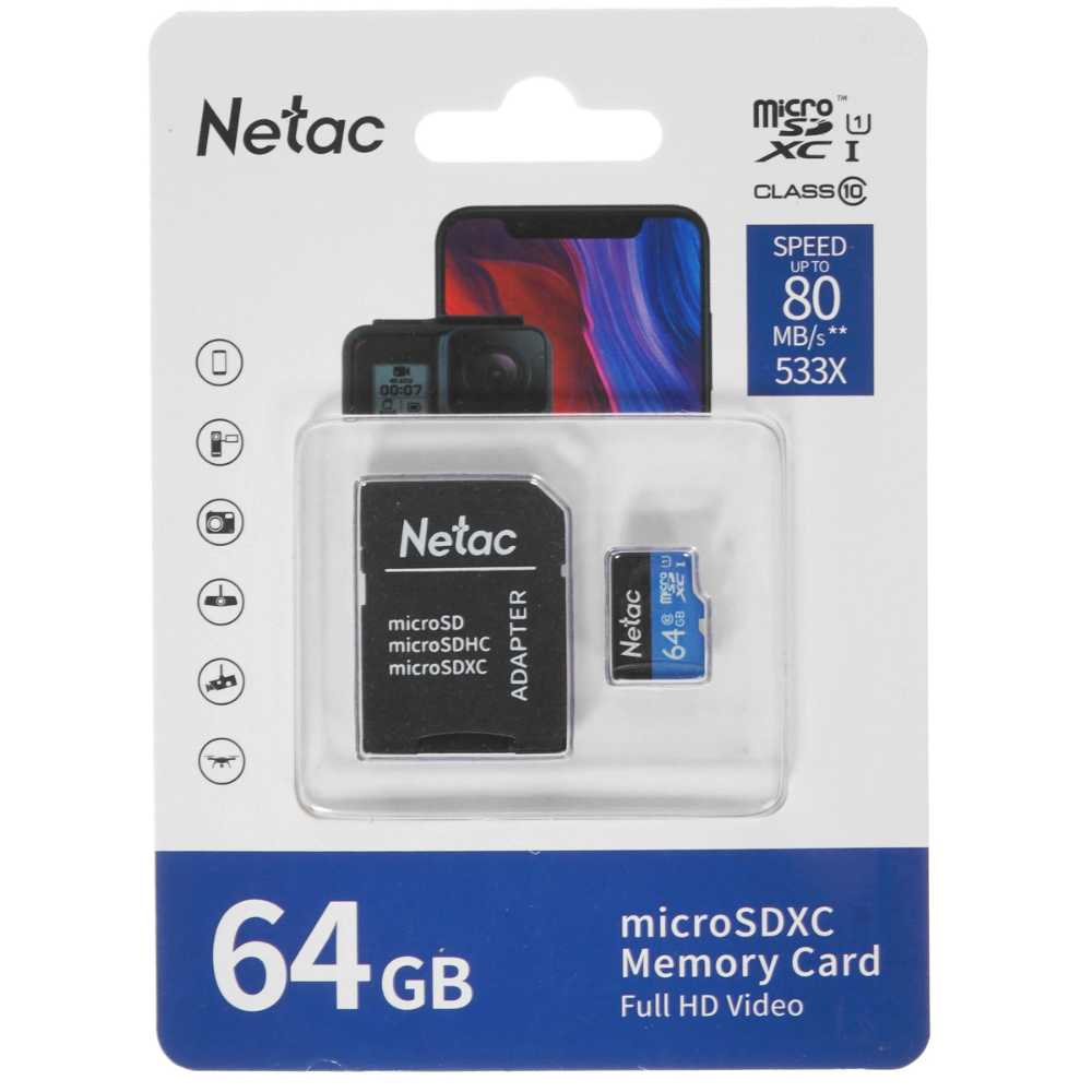 Карта памяти MicroSDXC 