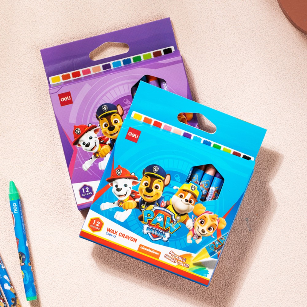 Мелки восковые Deli 