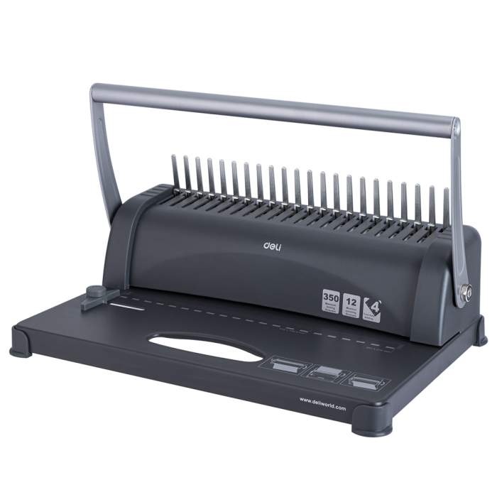 Перфобиндер Deli Plastic Binder 