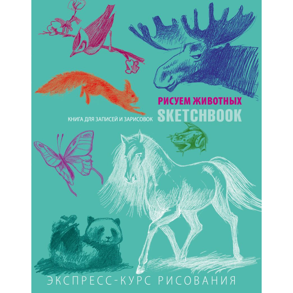 Скетчбук с уроками внутри 