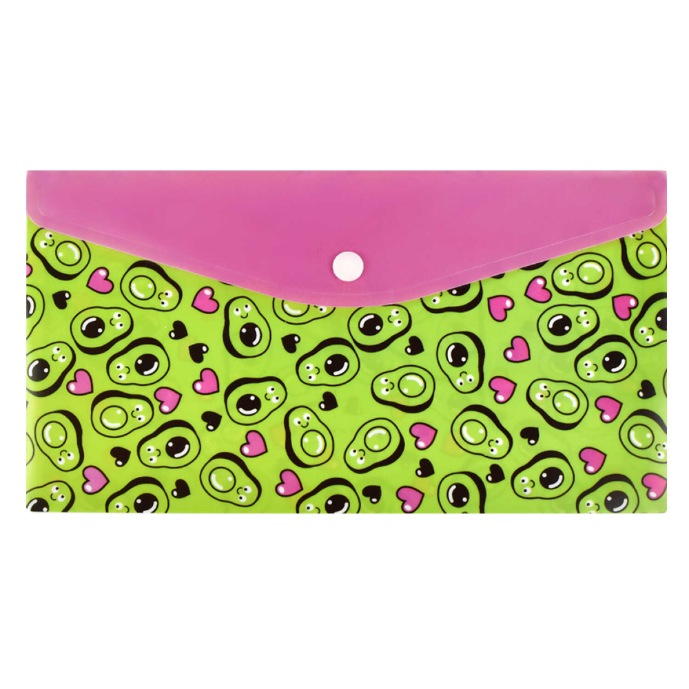 Папка-конверт на кнопке 