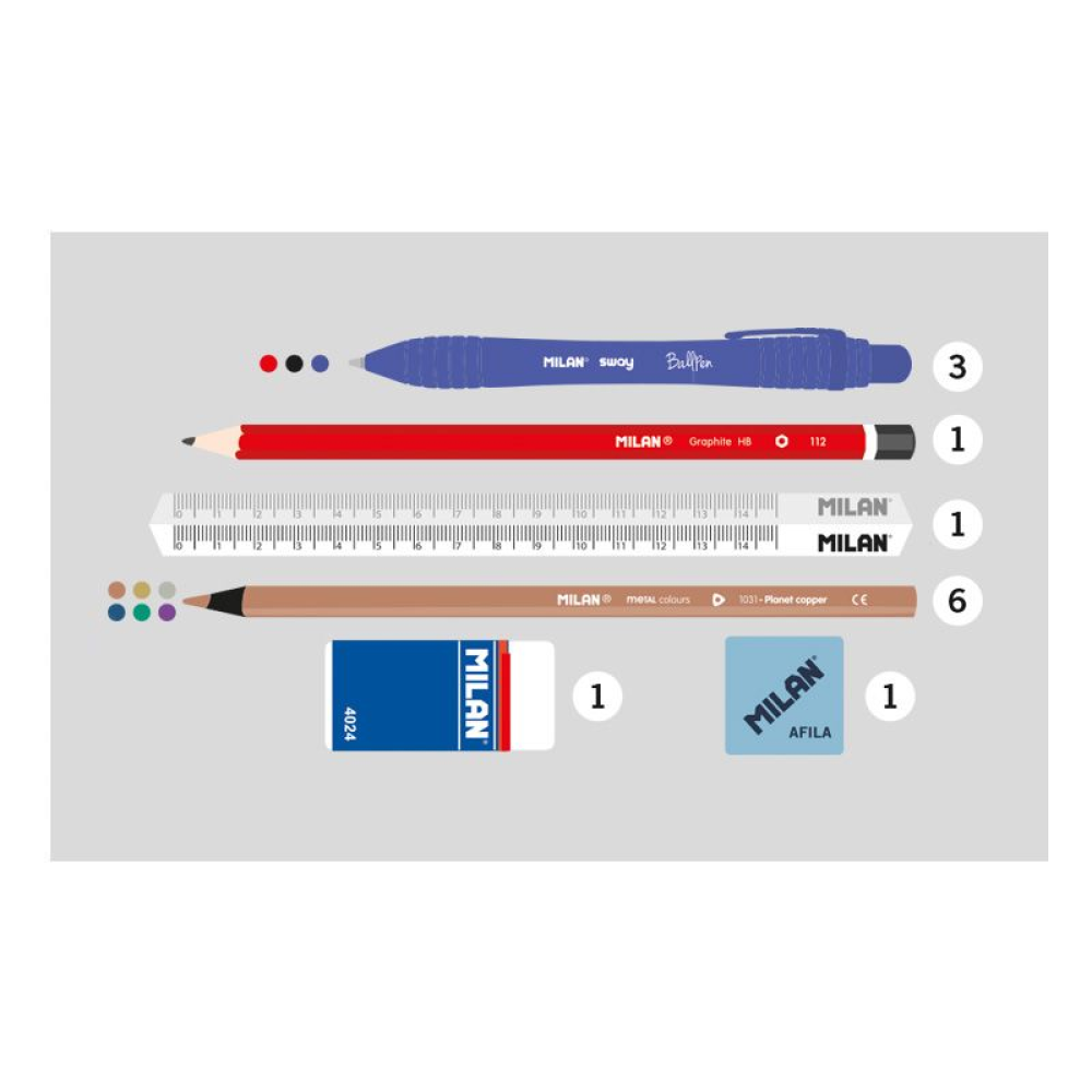 Пенал Milan 