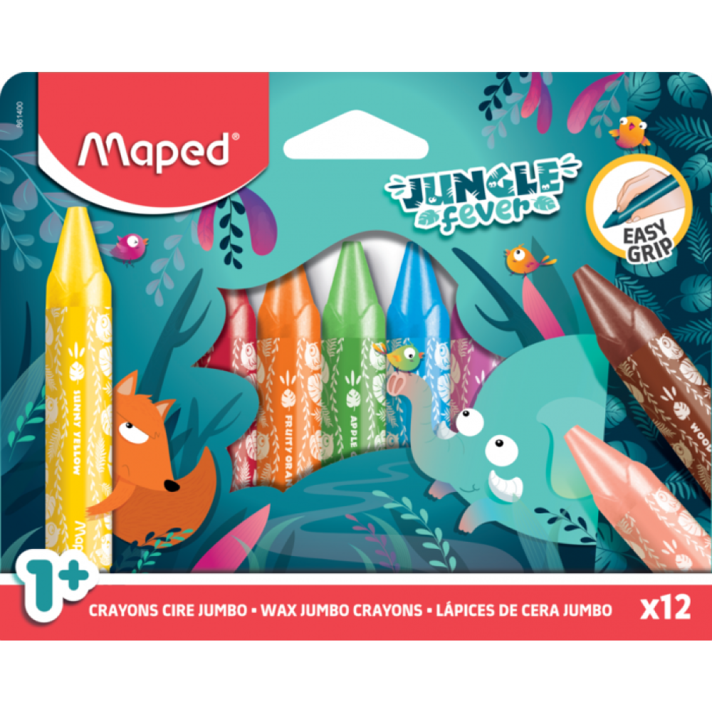 Мелки восковые Maped 