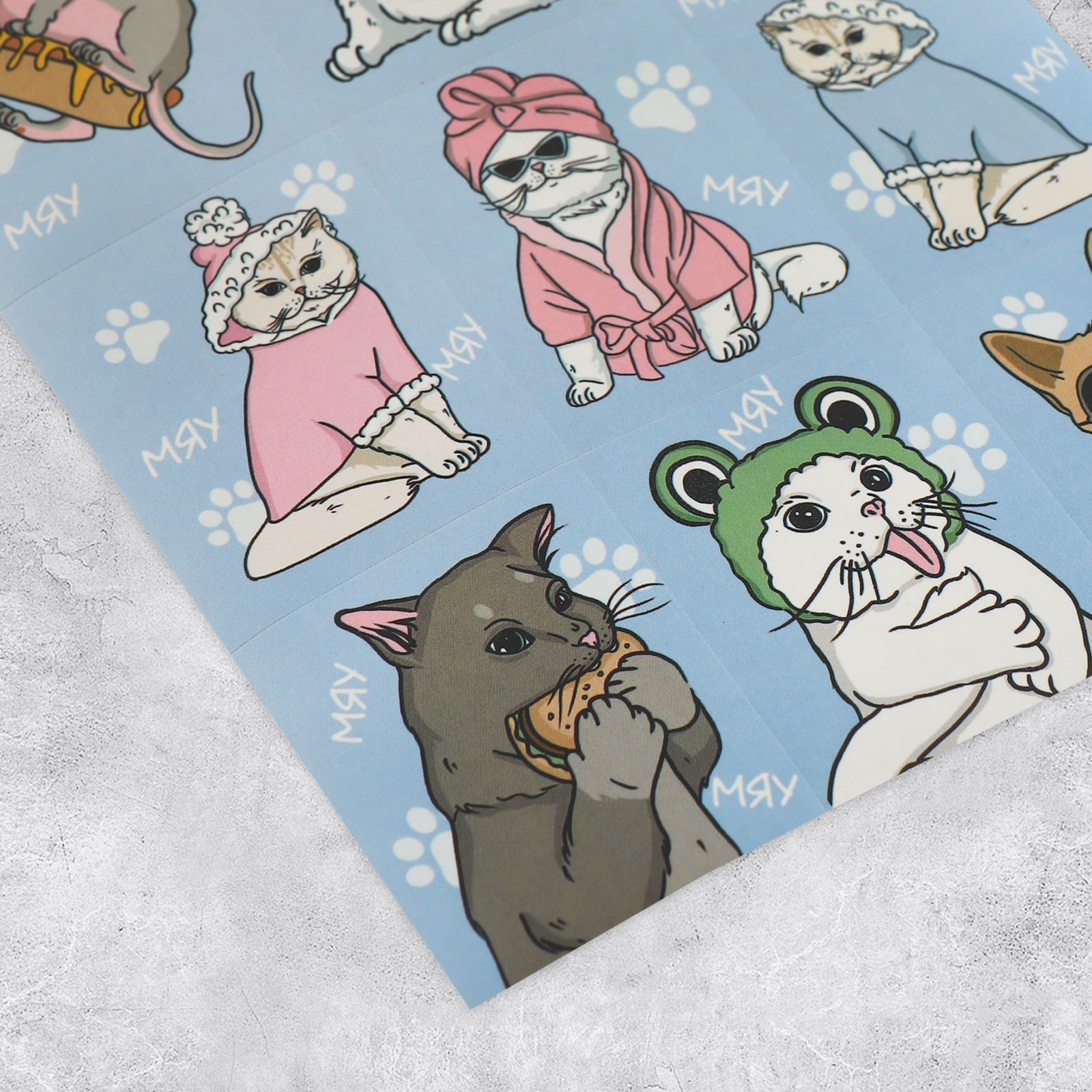 Наклейка бумажная 