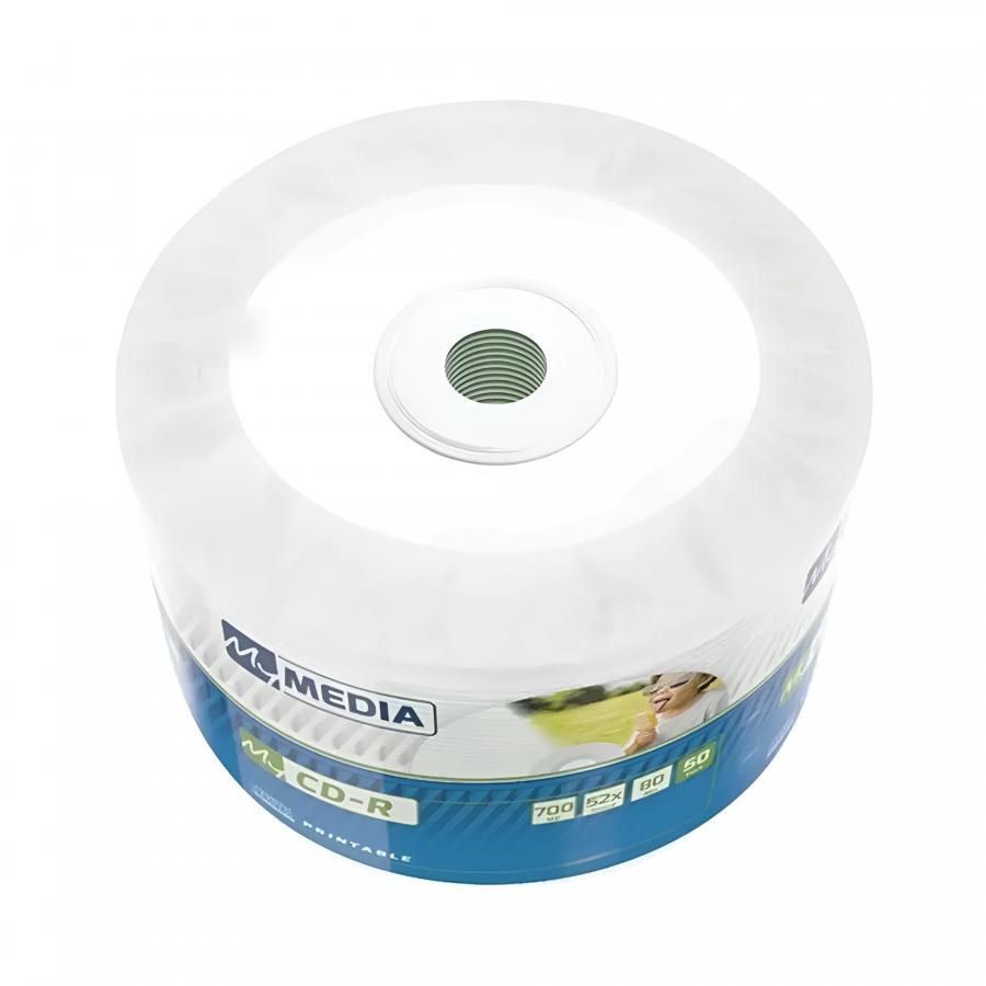 Диск CD-R MyMedia, 700Mb, 52x, Printable, 50 шт