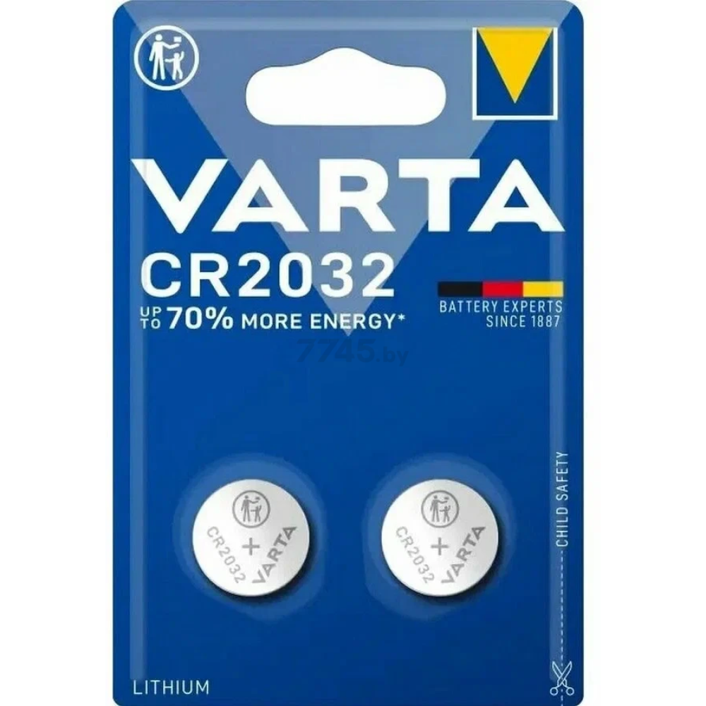 Батарейка литиевая дисковая Varta 