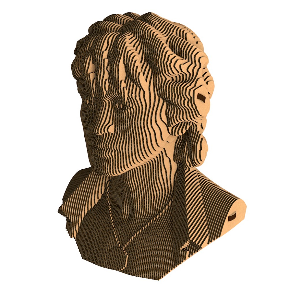 Пазл картонный 3D  