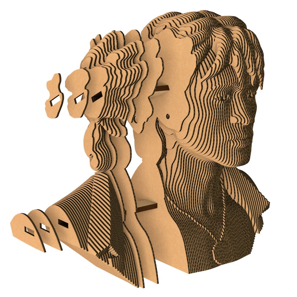 Пазл картонный 3D  