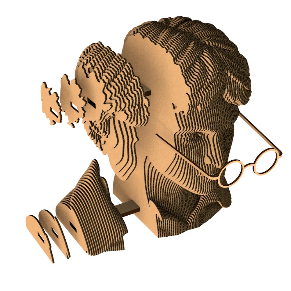 Пазл картонный 3D 