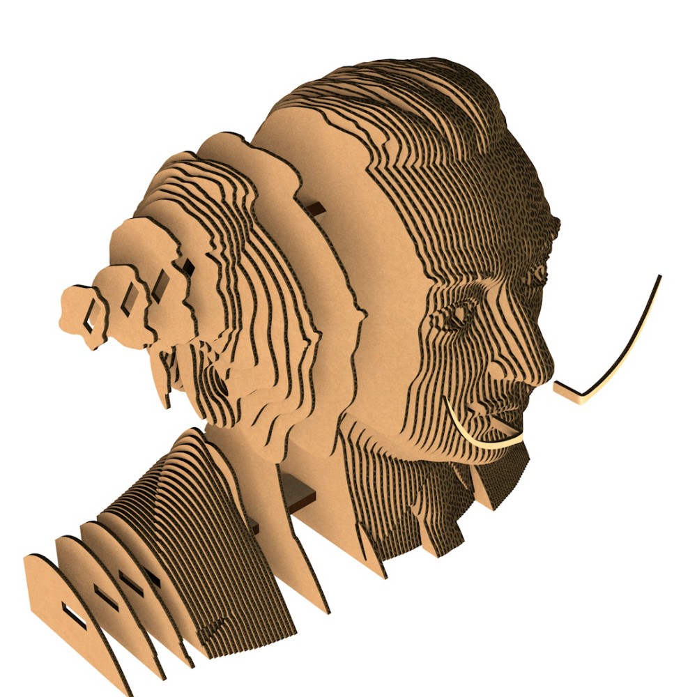 Пазл картонный 3D 
