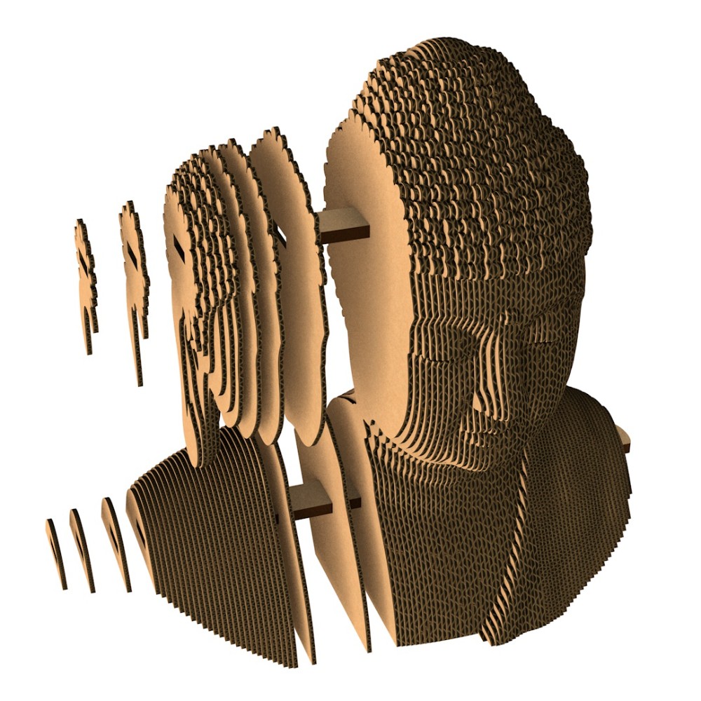 Пазл картонный 3D 