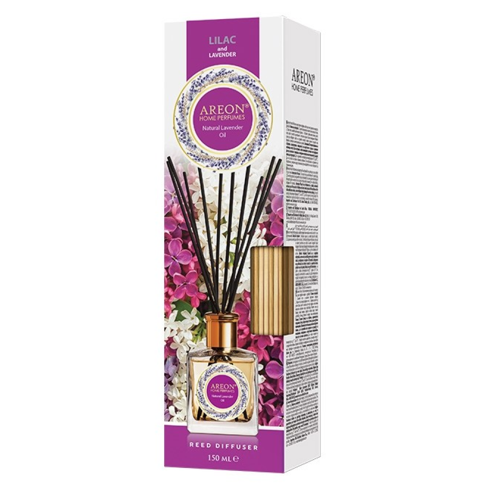 Аромадиффузор Areon Home perfume sticks сирень и масло лаванды, 150 мл