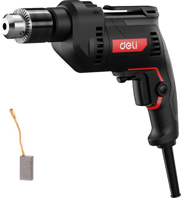 Дрель Deli RS EDE-CZ13-1E Ударная 680 Вт, 3000 об/мин, 1 скорость