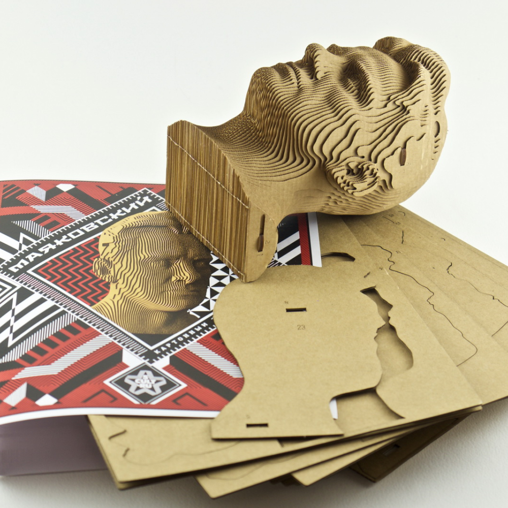 Пазл картонный 3D 