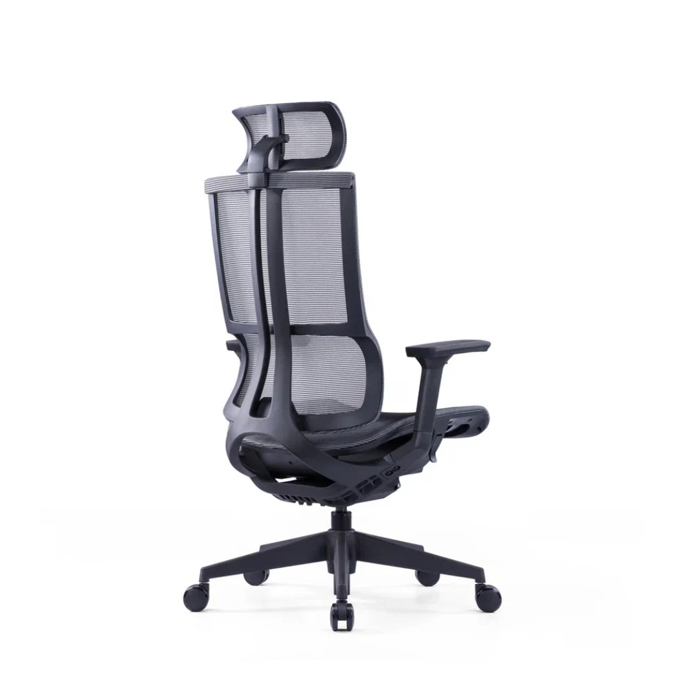 Кресло для руководителя SitZone E-303-001A-P1-BK сетка, черный