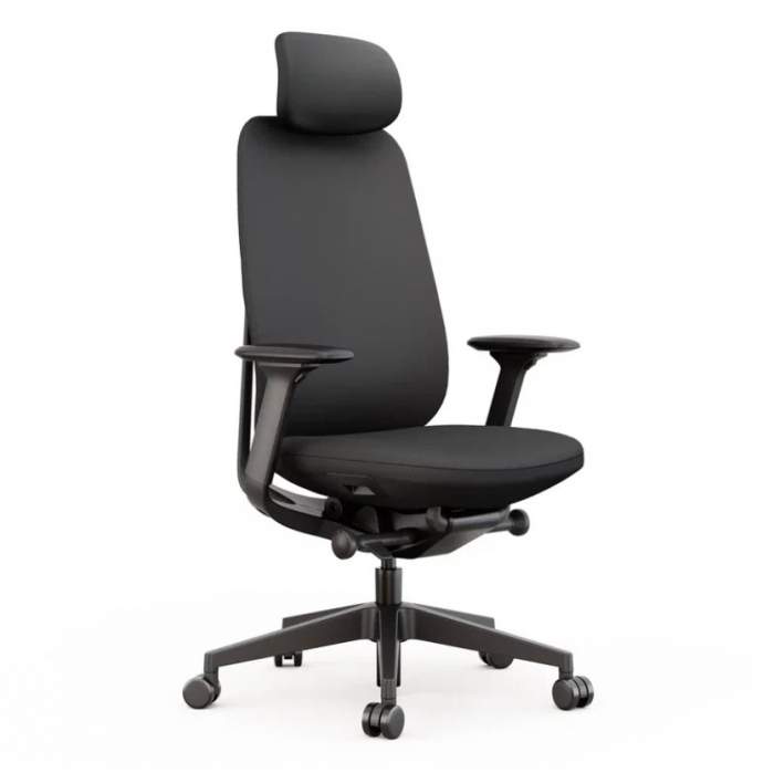 Кресло для руководителя SitZone E-AC-001A-P1-BK ткань, черный