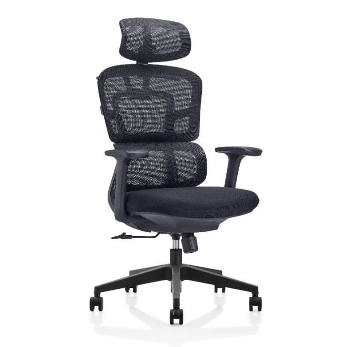 Кресло для руководителя SitZone U-062A сетка, черный